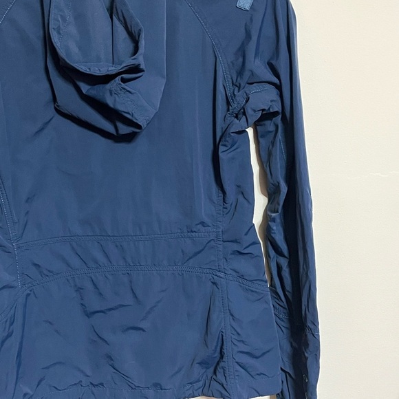 Mountain Hardwear Nylon Blue Jacket Sz 6 - Picture 8 of 11
